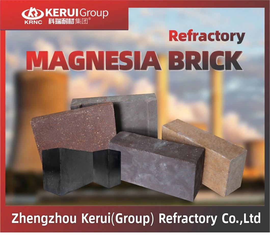 Semi Rebonded Magnesia Chrome Brick for Copper Smelting Converter Refractory Magnesite Chrome Brick