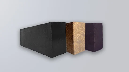 Brique de chrome de magnésie semi-rebondie pour convertisseur de fusion de cuivre brique de chrome de magnésite réfractaire